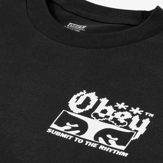 Obey Ανδρική κοντομάνικη μπλούζα Submit To The Rhythm Tee